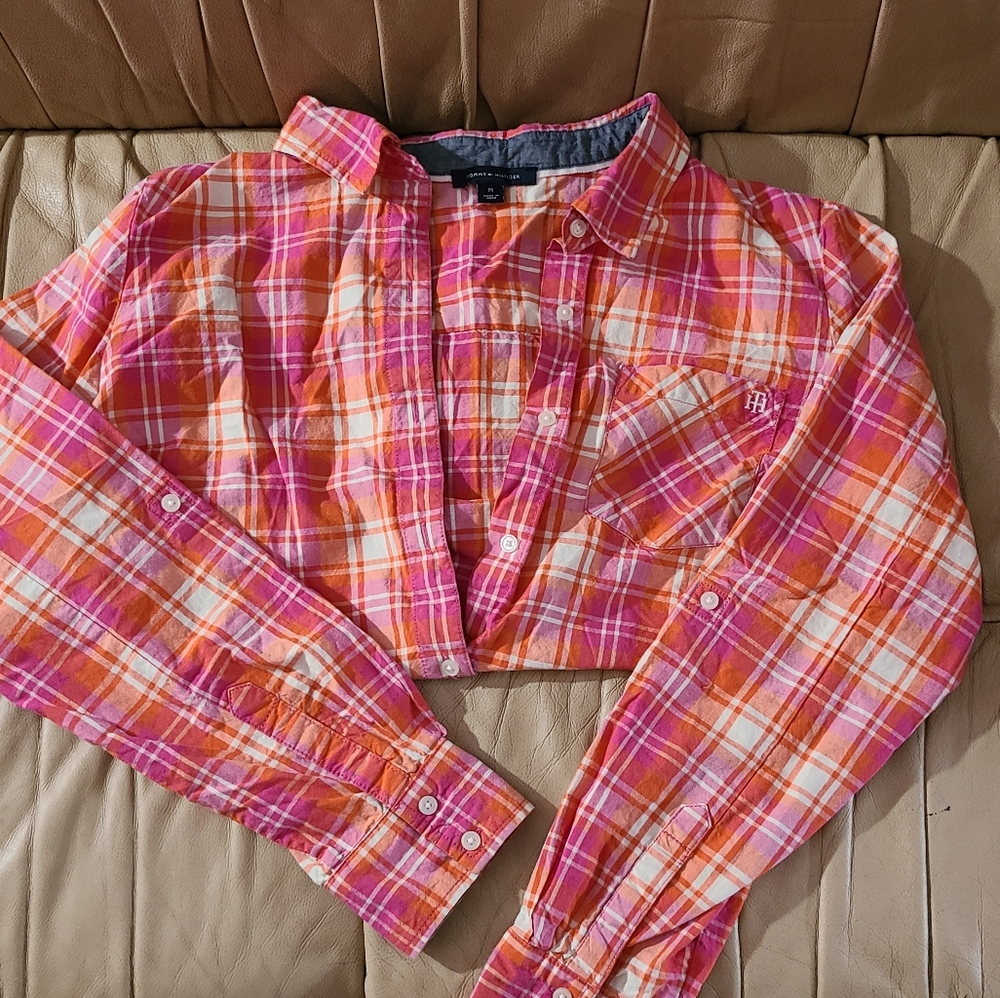 Tommy Hilfiger Button up long sleeve top